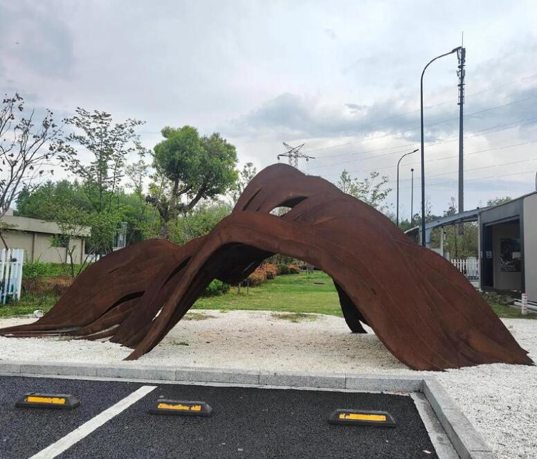 玛沁耐候钢板造型